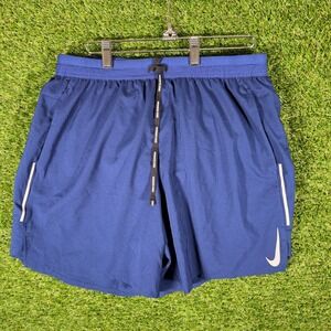 Nike‎ Running Shorts Mens Blue Dri-Fit Lightweight Activewear Sport Athletic L